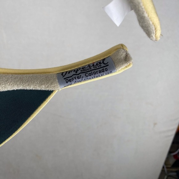 US Open BethPage Black 2009 Yellow Women’s Visor One Size Fits All - Picture 6 of 6